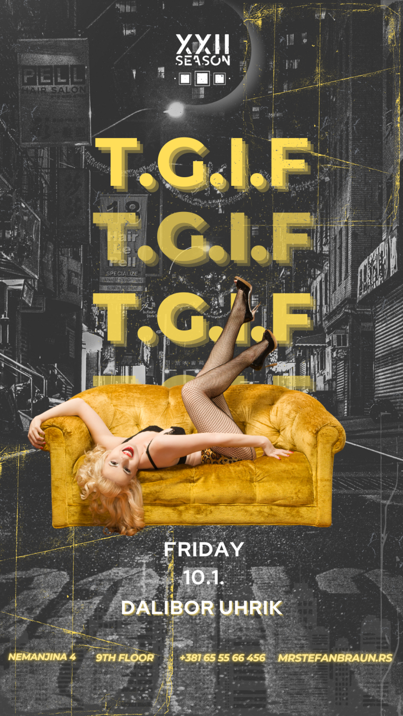 Mr Stefan Braun - T.G.I.F