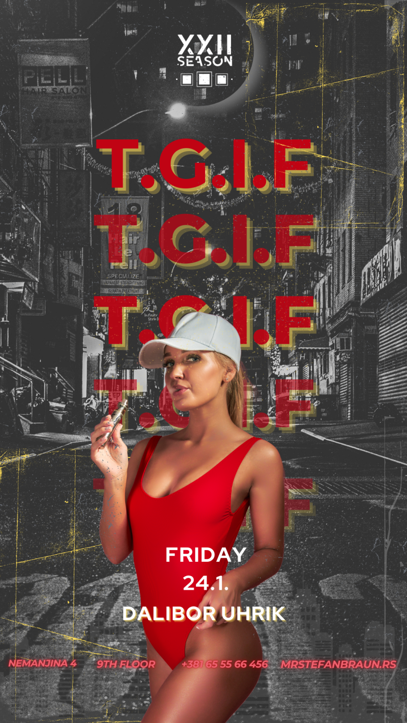 Mr Stefan Braun - T.G.I.F