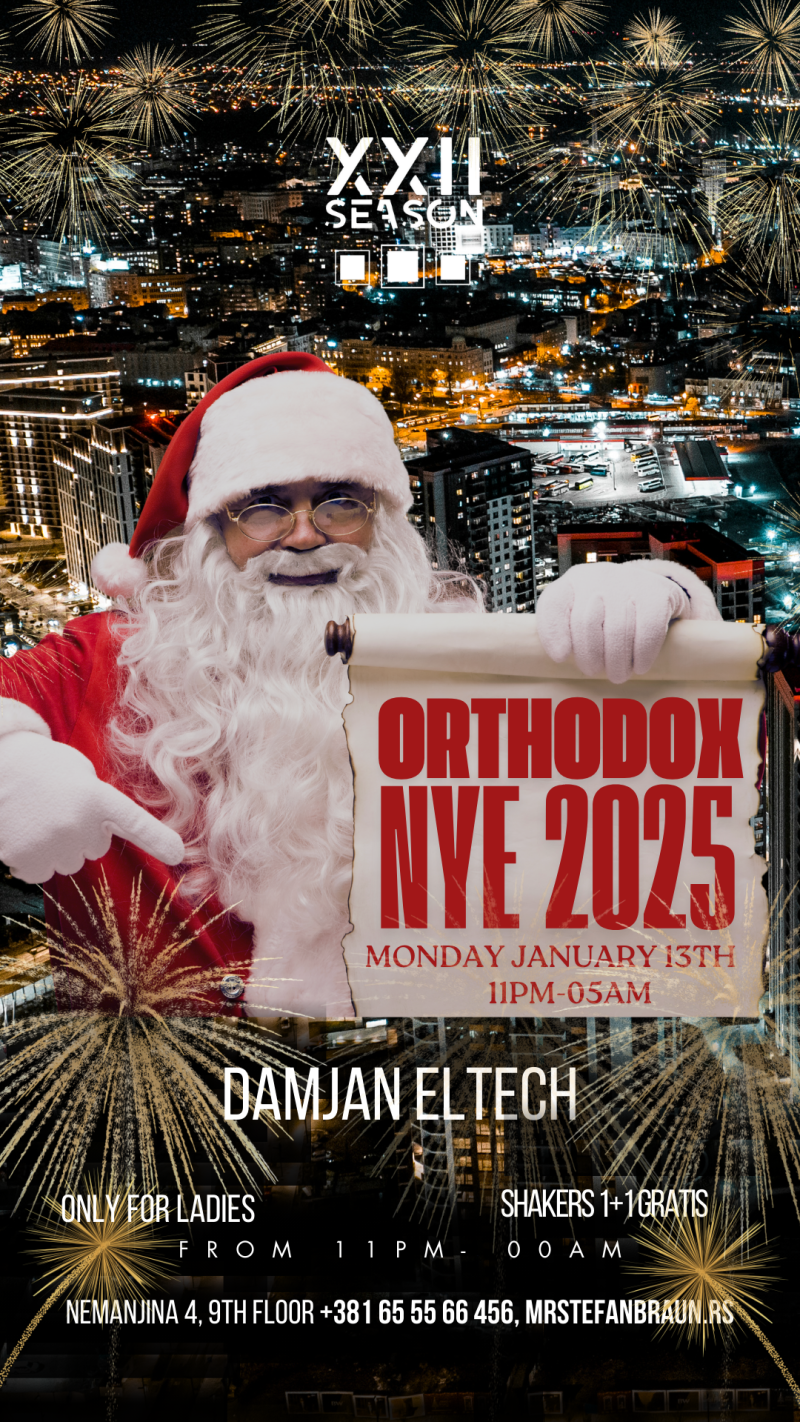 Mr Stefan Braun - ORTHODOX NYE 2025
