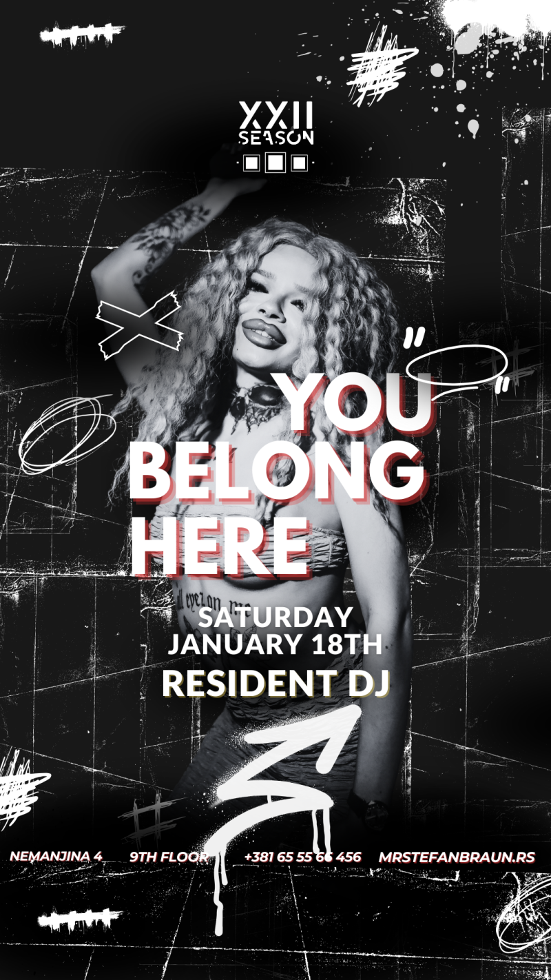 Mr Stefan Braun - YOU BELONG HERE