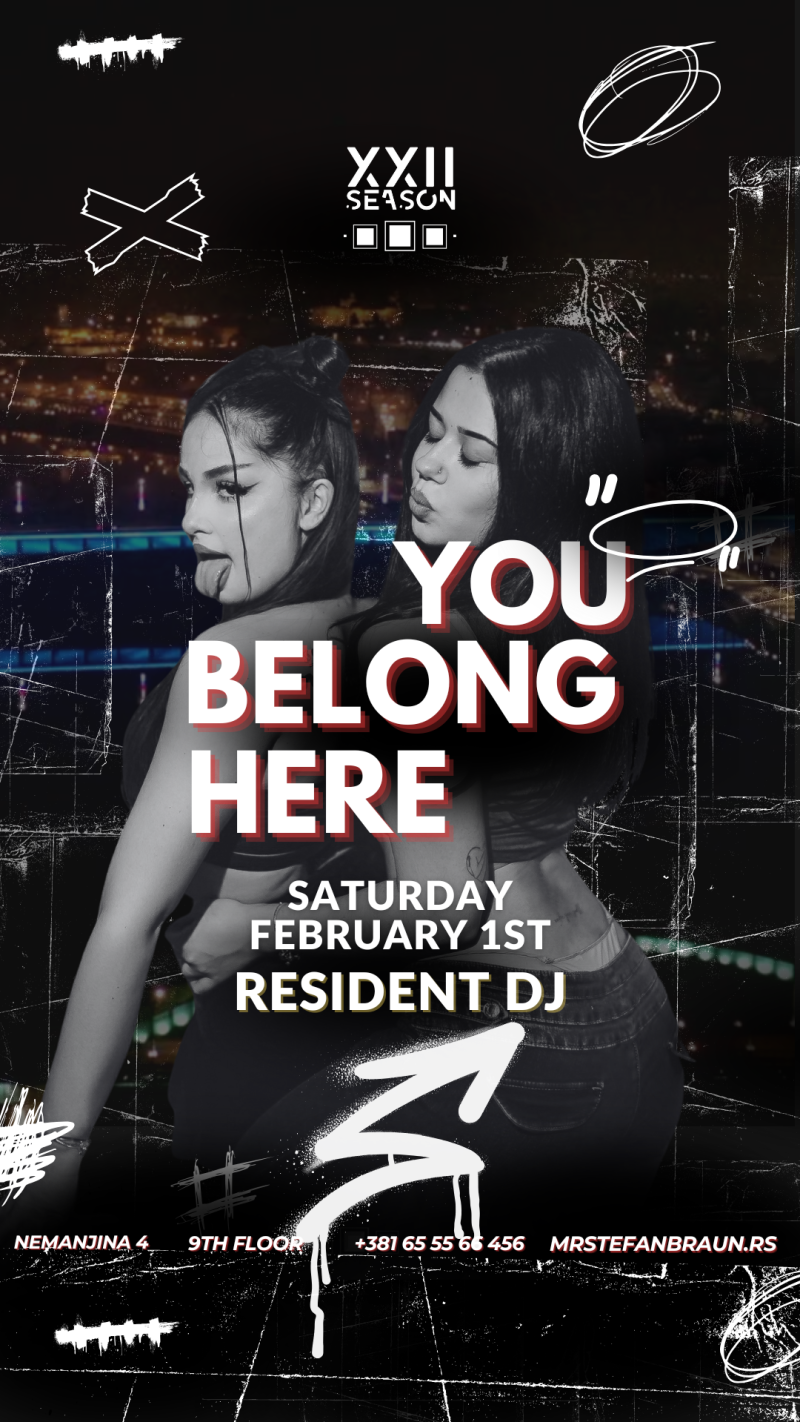 Mr Stefan Braun - YOU BELONG HERE