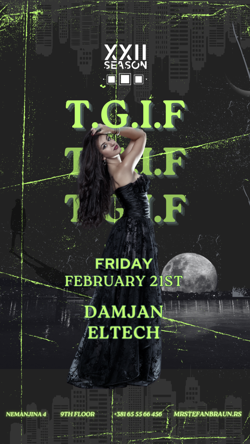 Mr Stefan Braun - T.G.I.F
