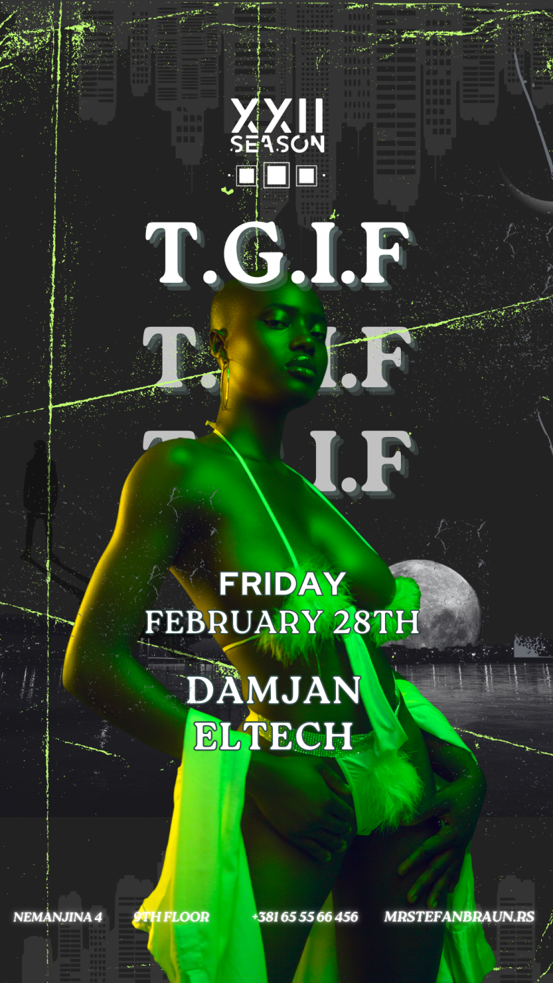 Mr Stefan Braun - T.G.I.F