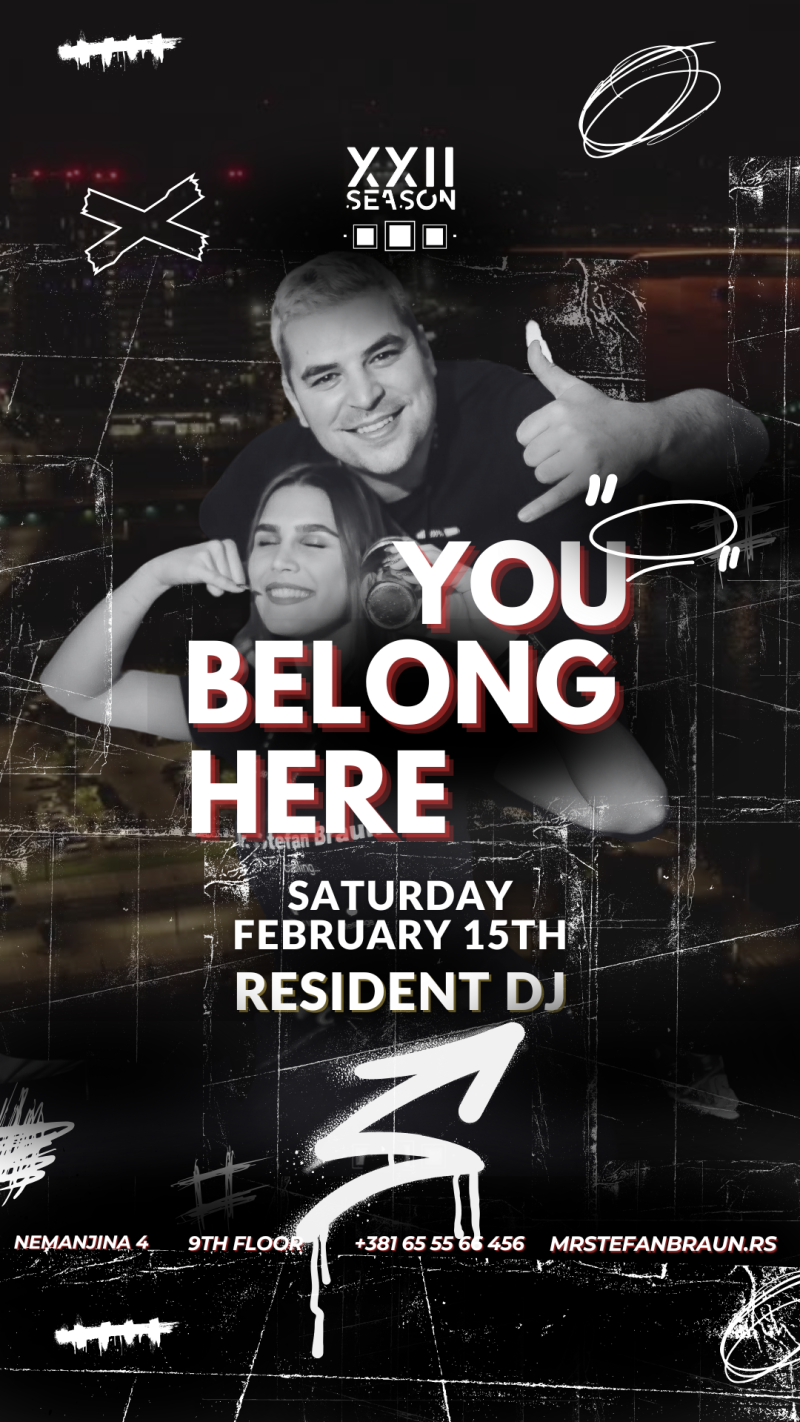 Mr Stefan Braun - YOU BELONG HERE