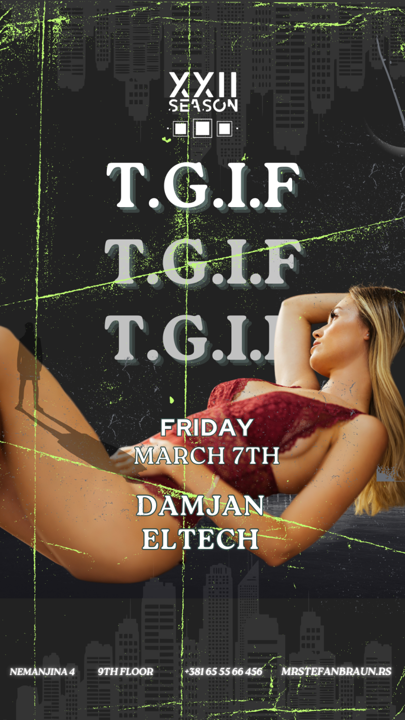 Mr Stefan Braun - T.G.I.F