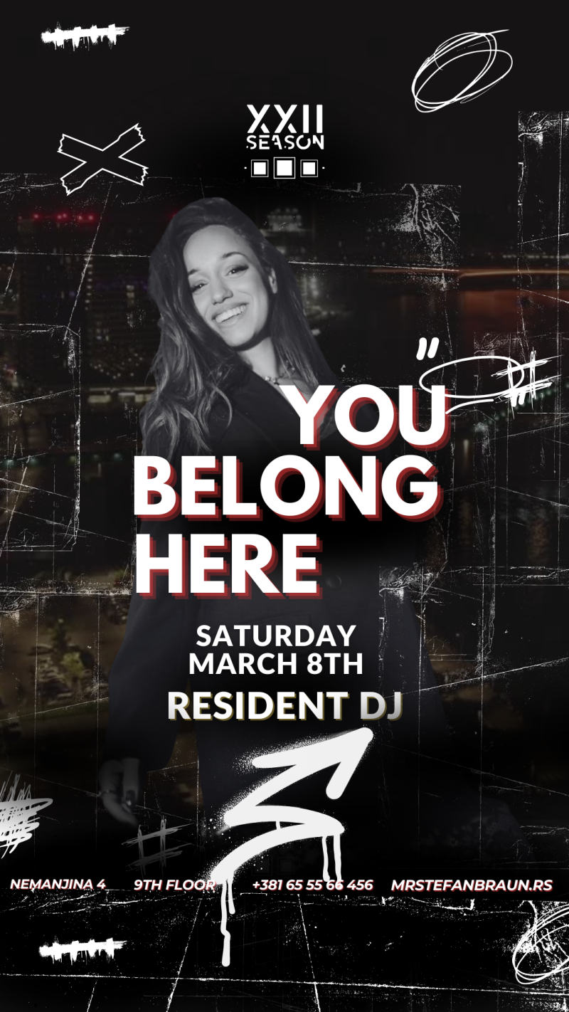 Mr Stefan Braun - YOU BELONG HERE