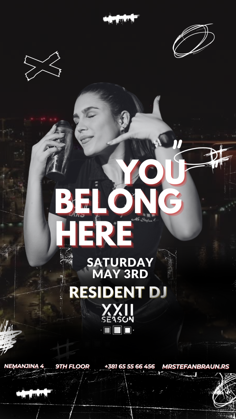Mr Stefan Braun - Y0U BELONG HERE